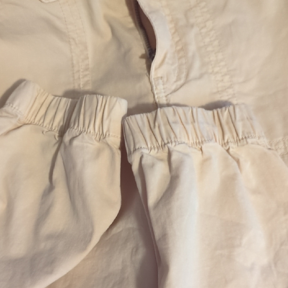 AMERICAN EAGLE Drawstring Cargo Pants 0 Short NWT - Picture 4 of 13